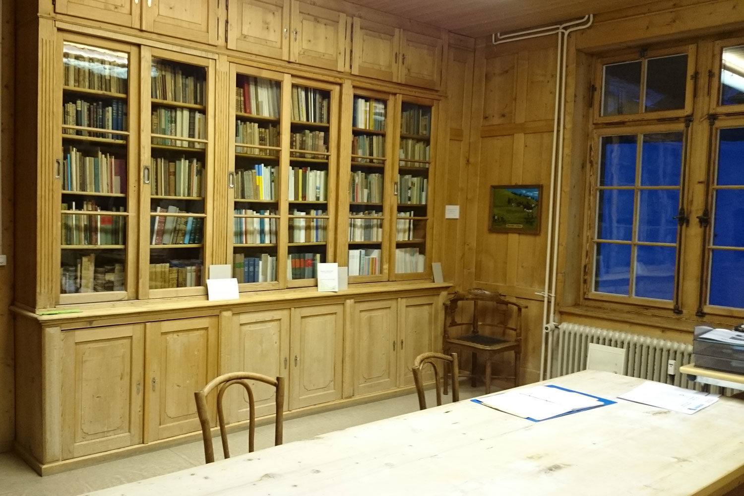 Bibliothek im Kulturhuus Schanfig
