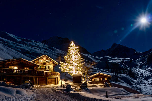 Berggasthaus Heimeli im Winter, Sapün