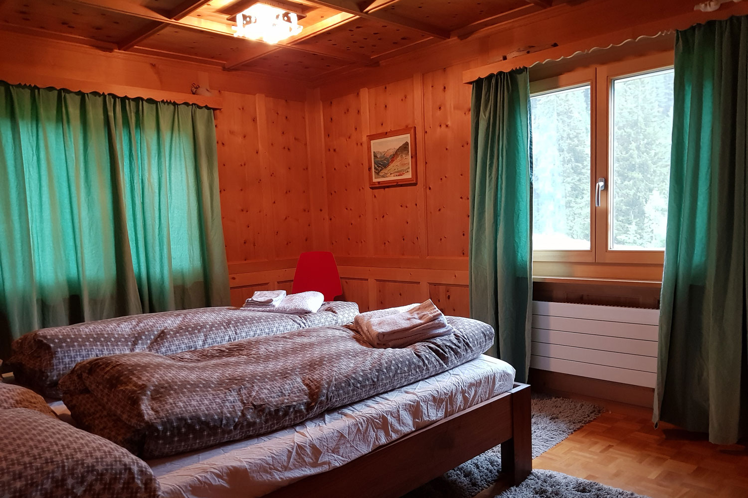 Chalet Hermann Schlafzimmer